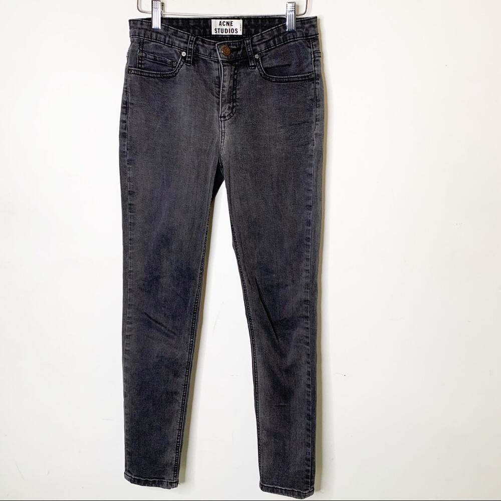 ACNE Studios Black Skinny Denim Jeans SZ 26